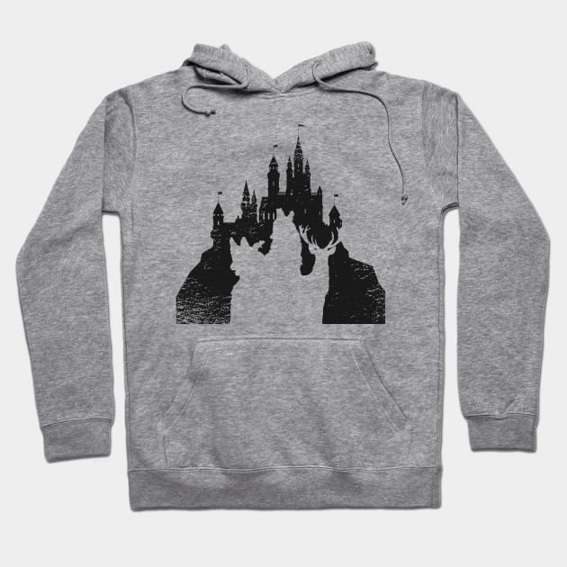 The Marauders Castle Silhouettes Hoodie by polliadesign